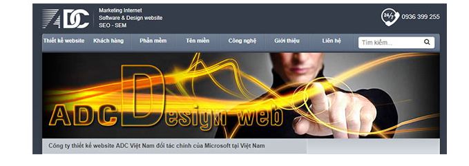 Công ty lập trình website adc
