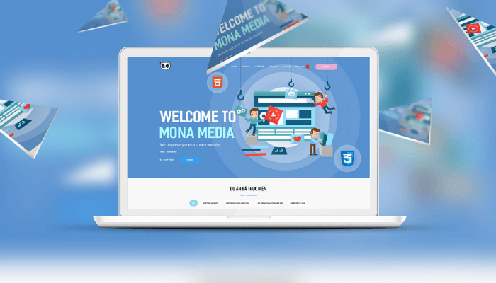 công ty thiết kế website chuyên nghiệp mona media