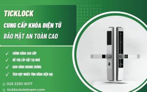 thương hiệu khóa cửa điện tử ticklock