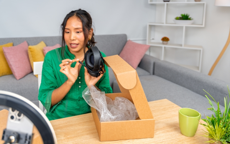 Video đập hộp sản phẩm